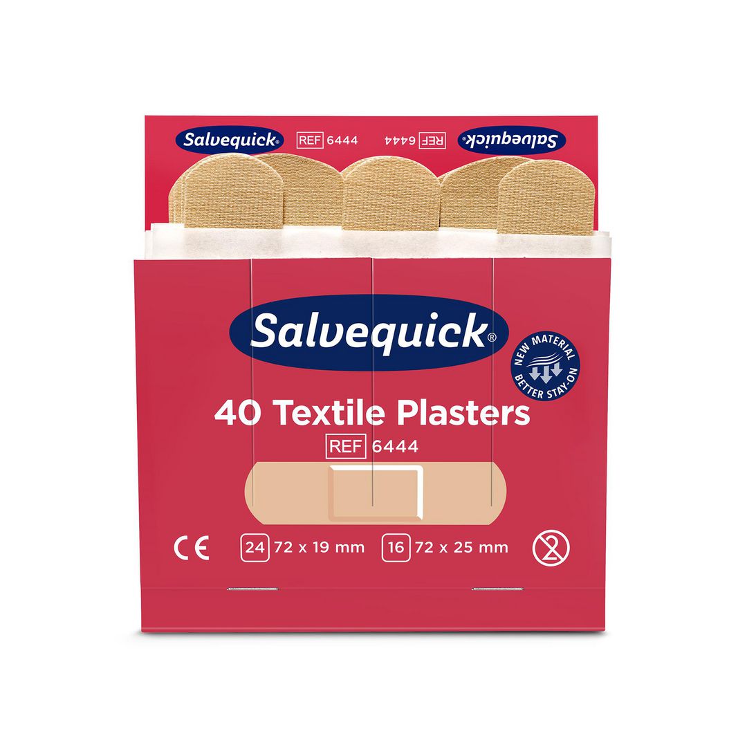 Plaster Salvequick Tekstil Refill