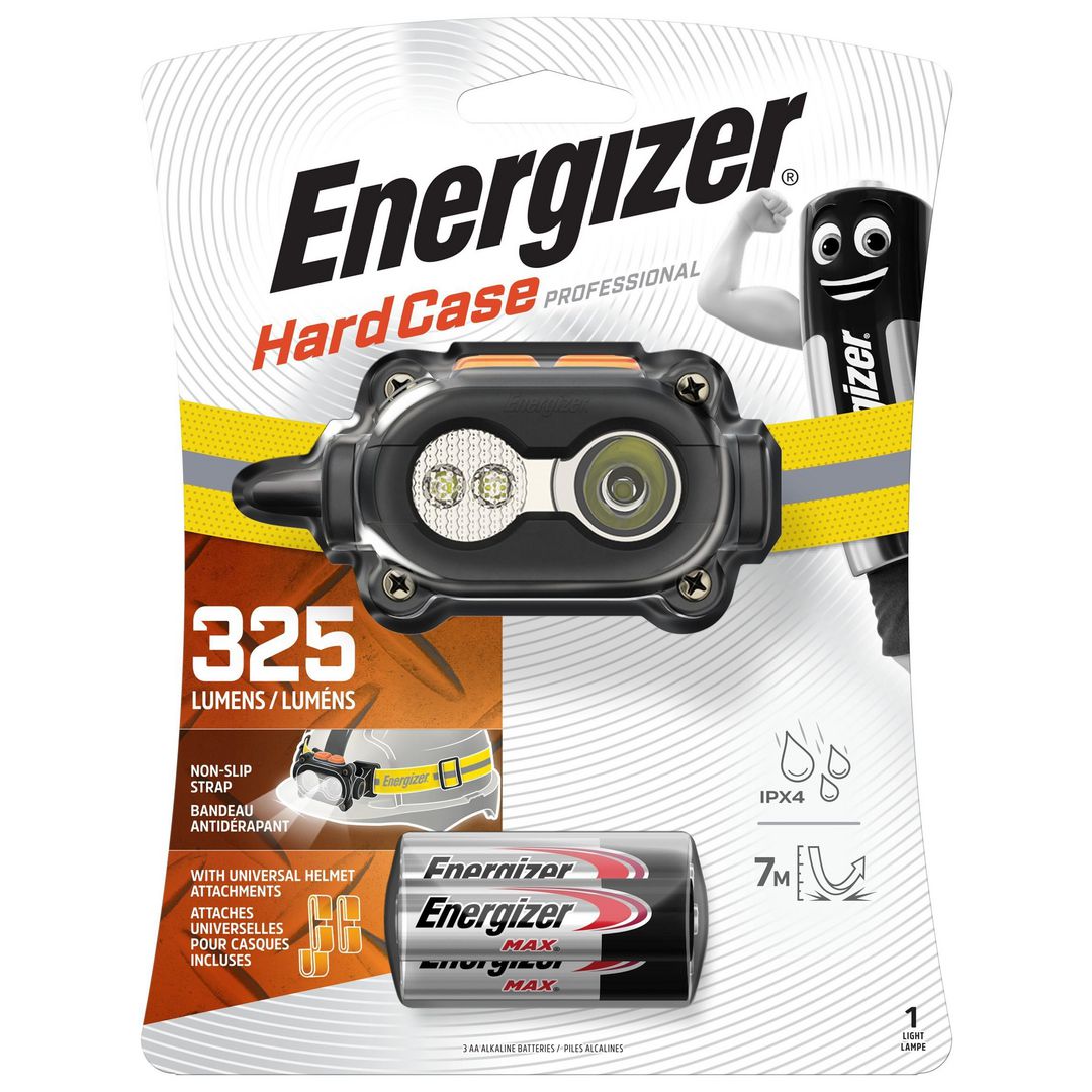 Hodelykt Energizer® Hjelm 3AAA 325LU