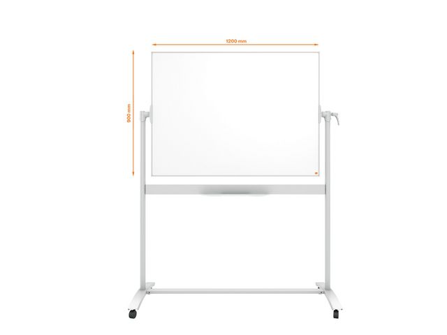 Whiteboard NOBO Vendbar emalje 90x120cm