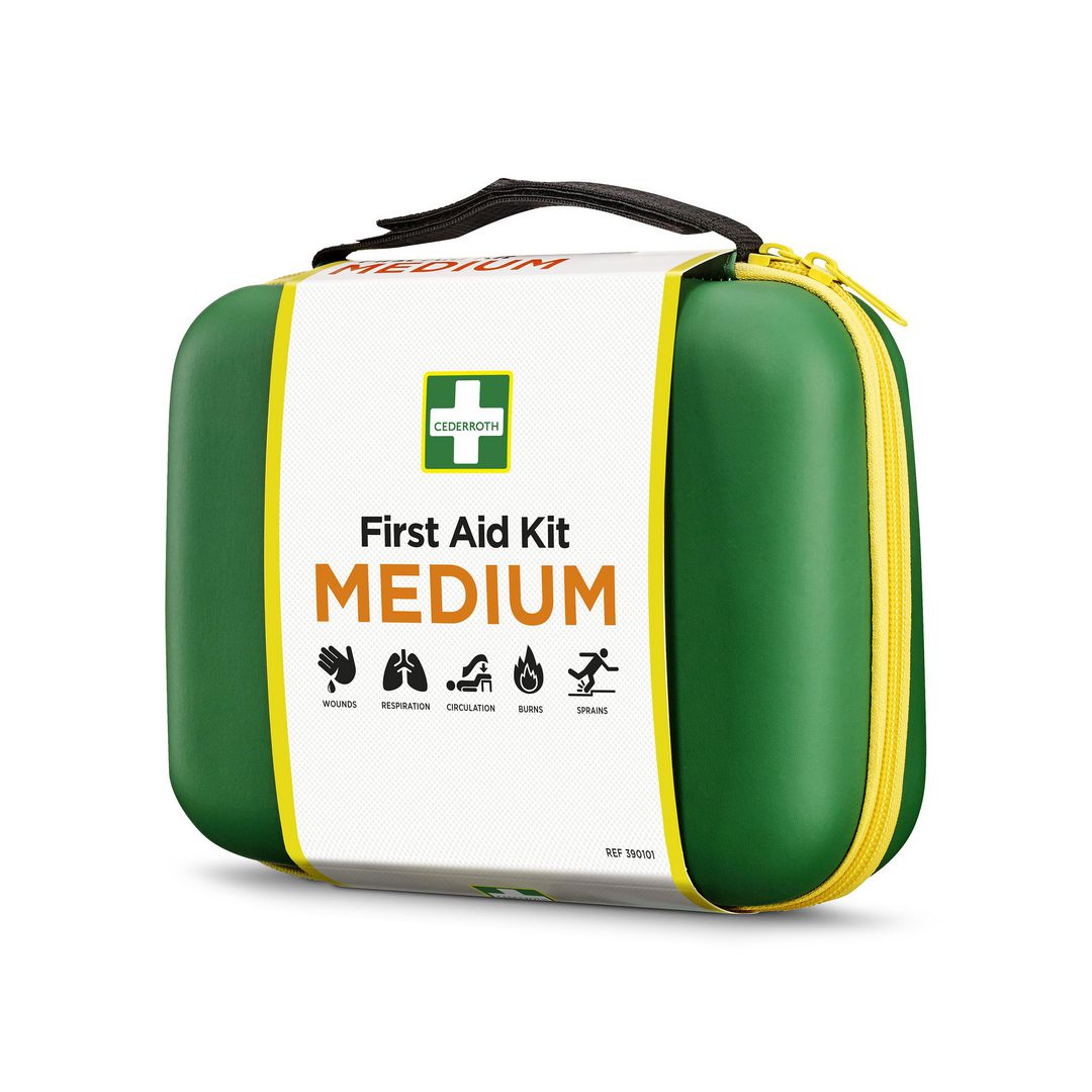 Førstehjelpskoffert CEDERROTH Medium