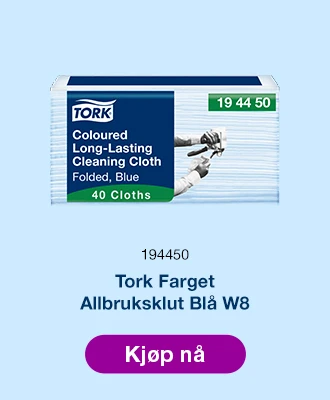 Klut TORK Premium W8 kodet blå