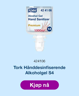 Hånddesinfeksjon TORK Alkoholgel S4 1L