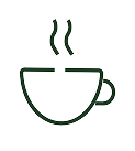 Ikon av en kaffekopp