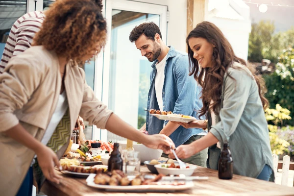 Embalasje gor catering. Aluminium boks