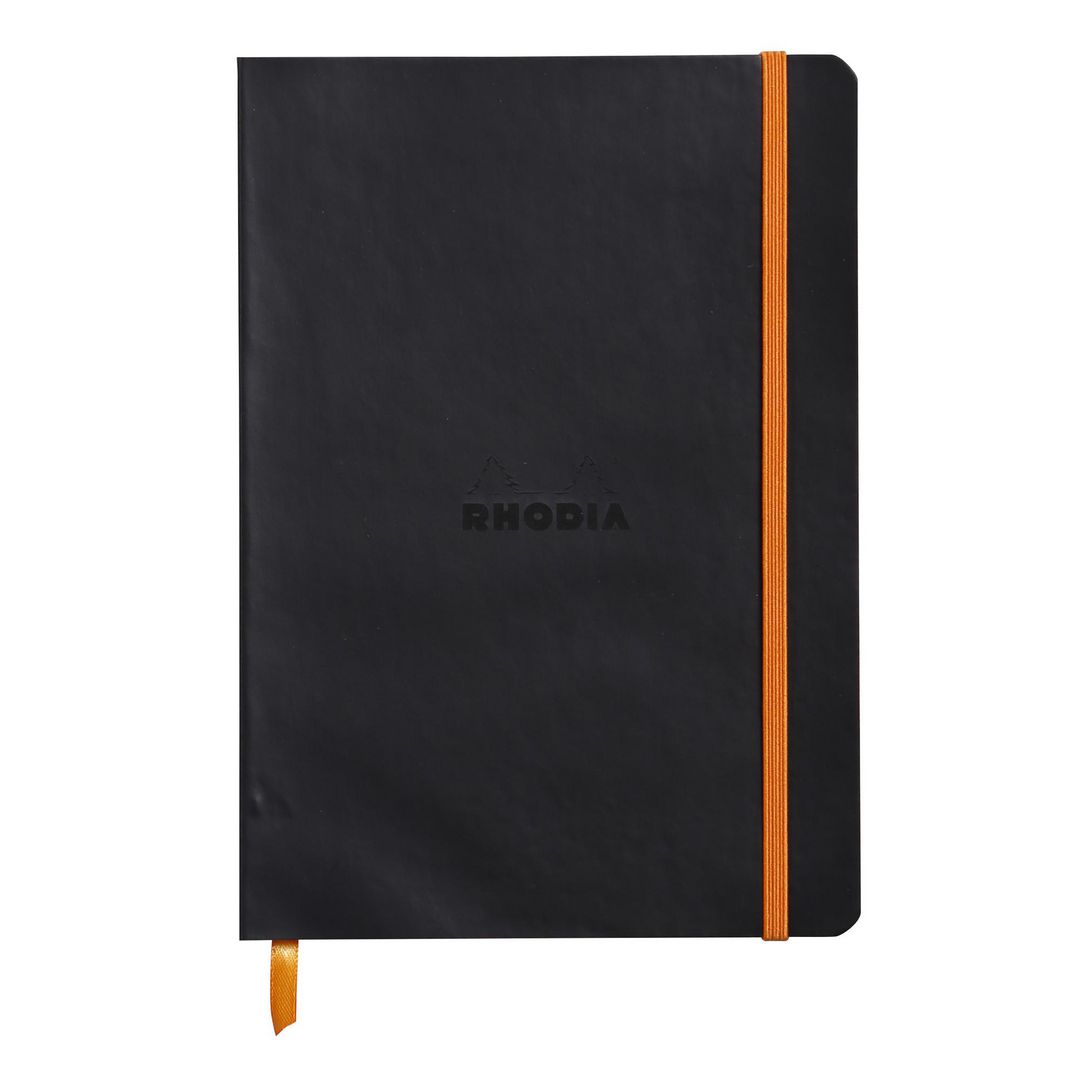 Notatbok RHODIA Rhodiarama A5 sort