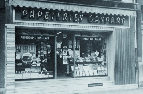 Papeteries Gaspard historisk bilde