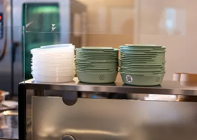 Mange dype return & reuse mat kontainer