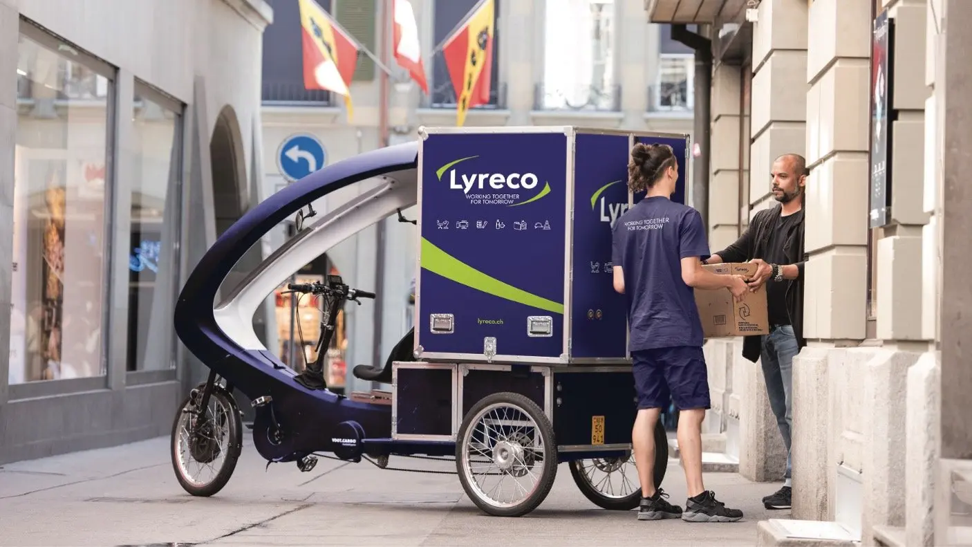 Herobanner Lyreco sykkelbud