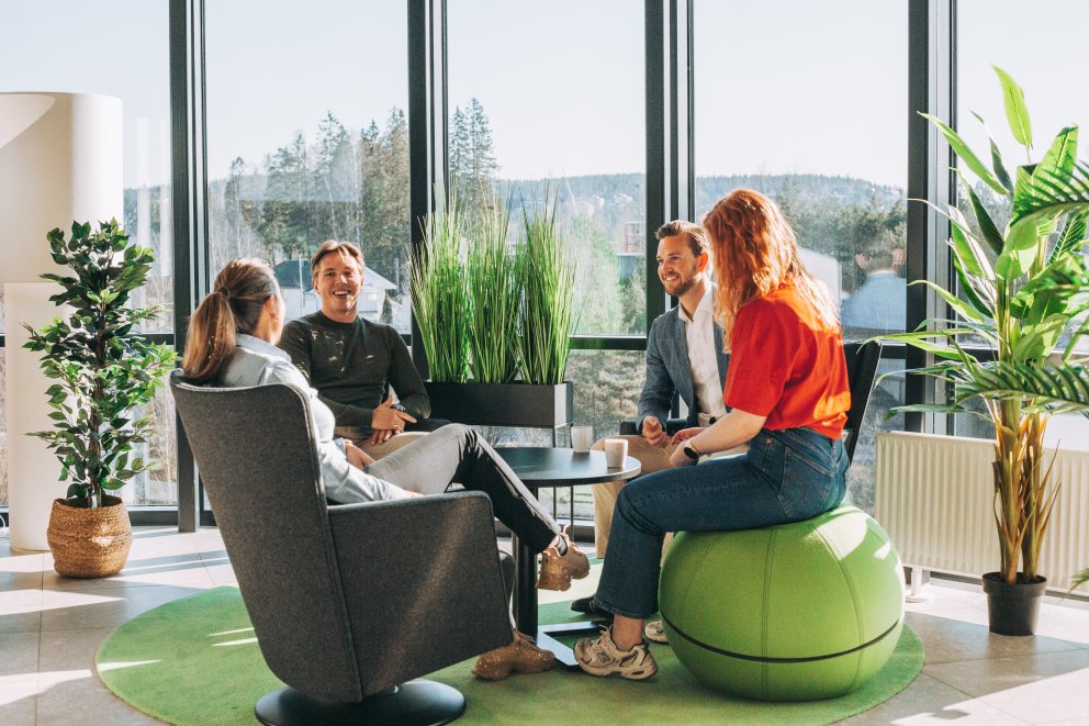 En arbeidsdag hos Lyreco