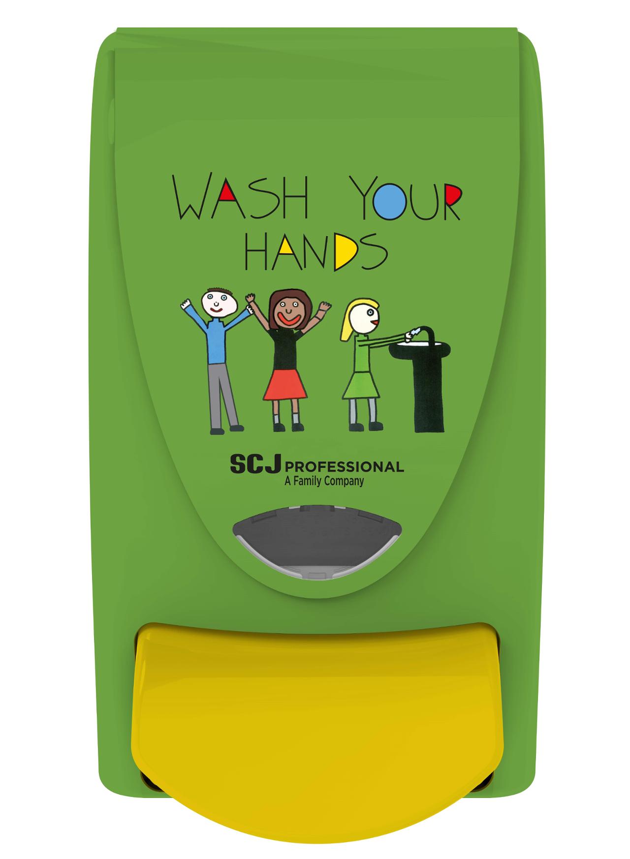 Dispenser SCJP såpe skole/barnehage 1L
