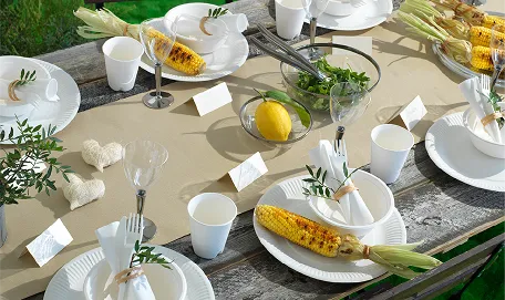 Engangsservise - kopper og tallerkener