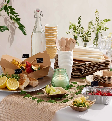 Engangsservise sortiment