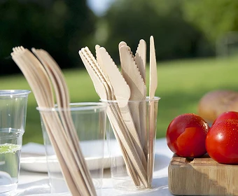 Engangsbestikk for effektiv servering