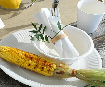 Engangsskål for fleksibel servering