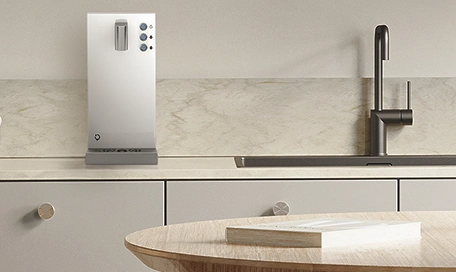 Vanndispenser i et pauserom