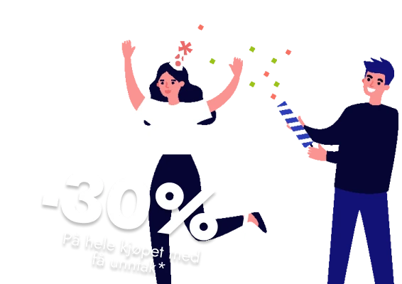 Medlemsdag med -30% og konfetti
