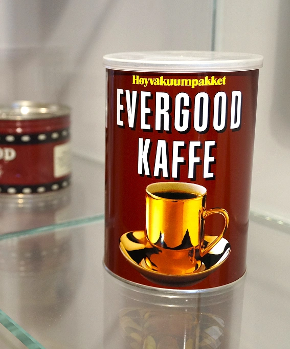 Eldre Evergood kaffe emballasje
