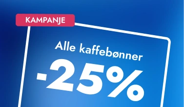 Kampanje: Alle kaffebønner -25%
