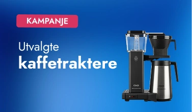 Kampanje: utvalgte kaffetrakere