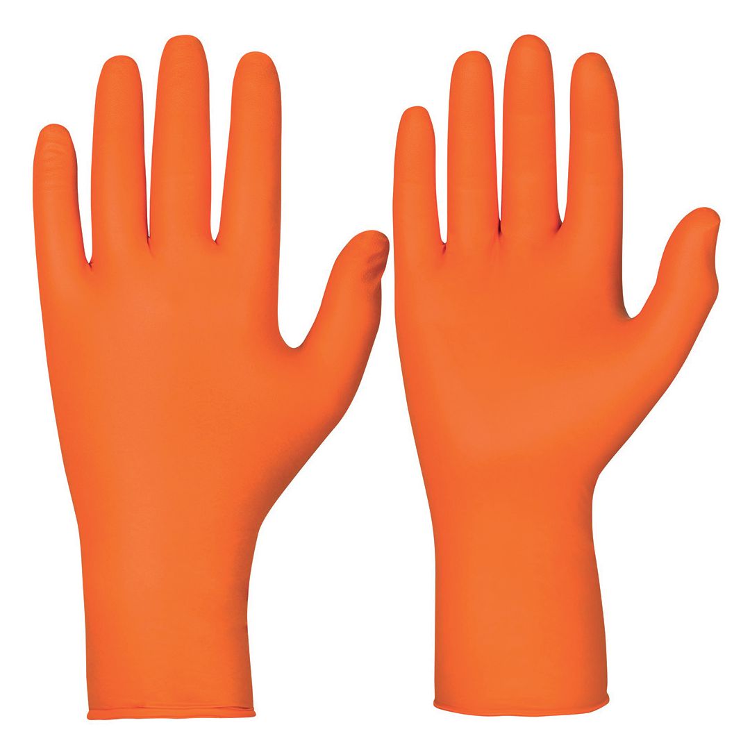 Hanske CHEMSTAR kjemi. S oransje (100)