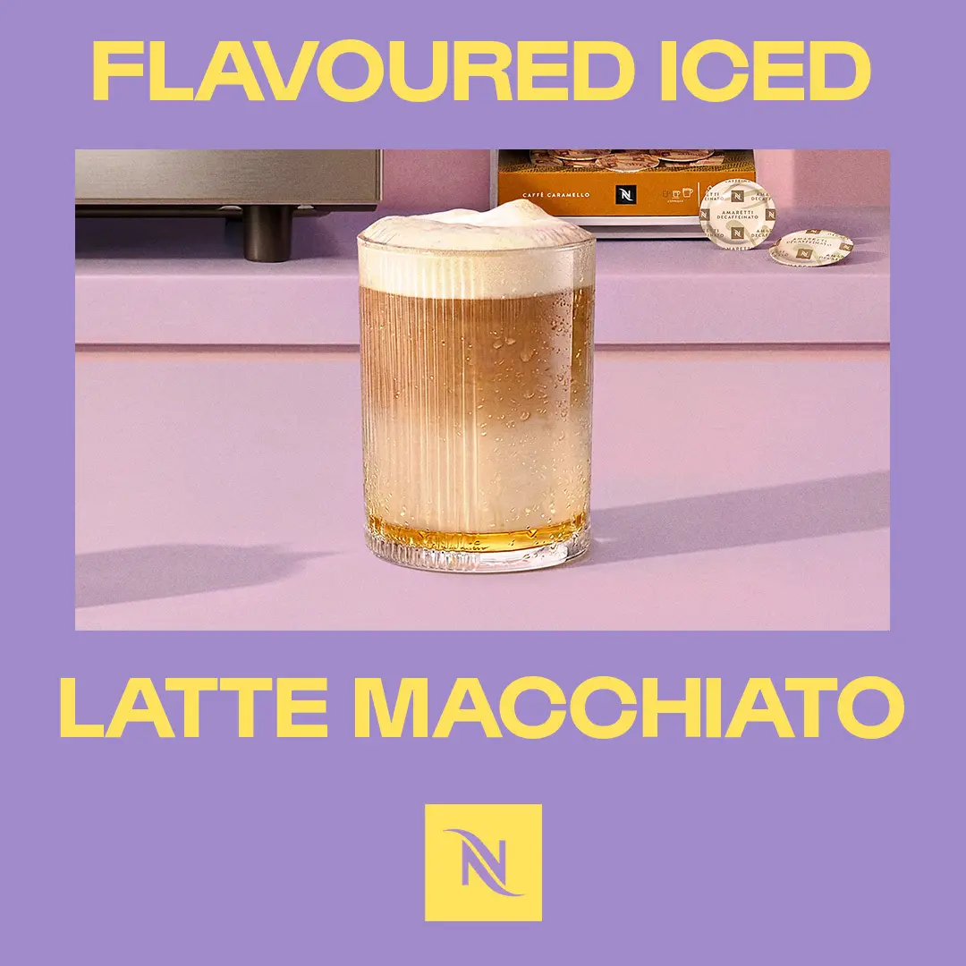 Flavoured Iced Latte Macchiato