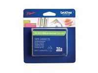 Tape BROTHER TZe-MQG35 12mmx5m hvit/lime Image