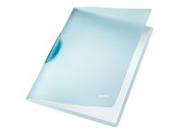 Klemmappe LEITZ ColorClip A4 hvit/blå Image