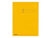 Klaffmappe ESSELTE A4 krt 3 klaff gul Image