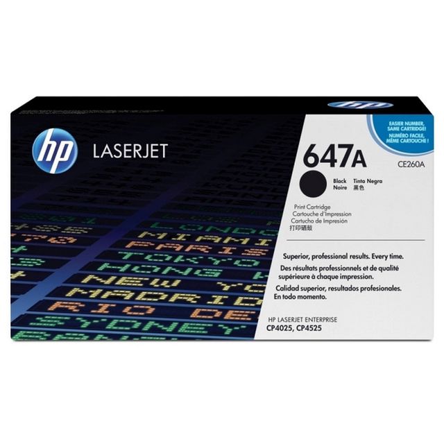 Toner HP CE260A 8.5K sort produktbilde