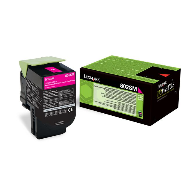 Toner LEXMARK PB 80C2SM0 magenta produktbilde