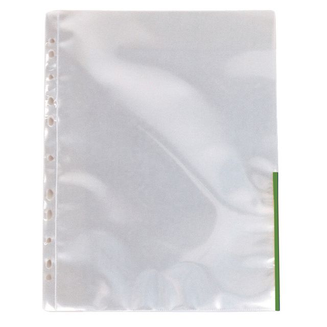 Signallomme ESSELTE A4 kant grøn (100) produktbilde