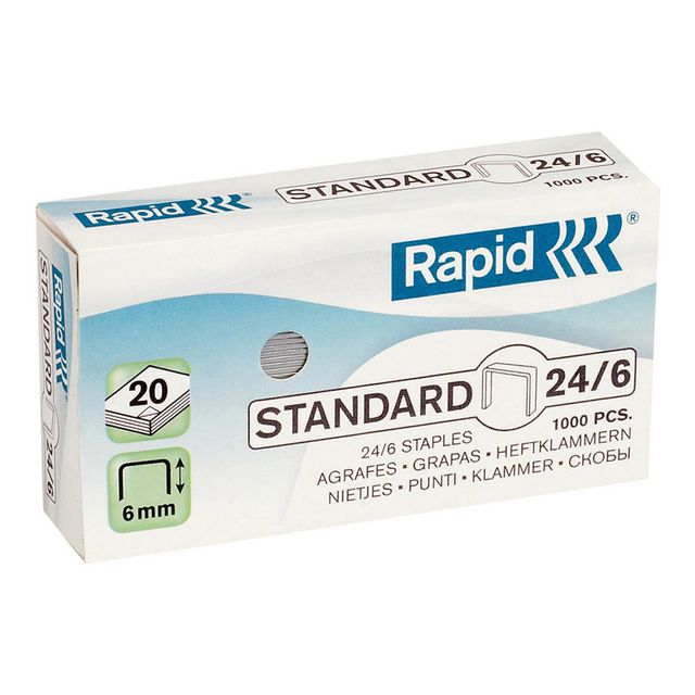 Heftestift RAPID Standard 24/6 (1000) produktbilde