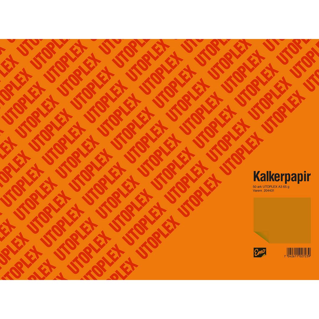 Kalkerpapir UTOPLEX A3 65g 50 blad produktbilde