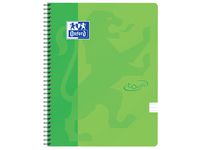 Notatbok OXFORD Touch A4+ 90g lin grønn Image