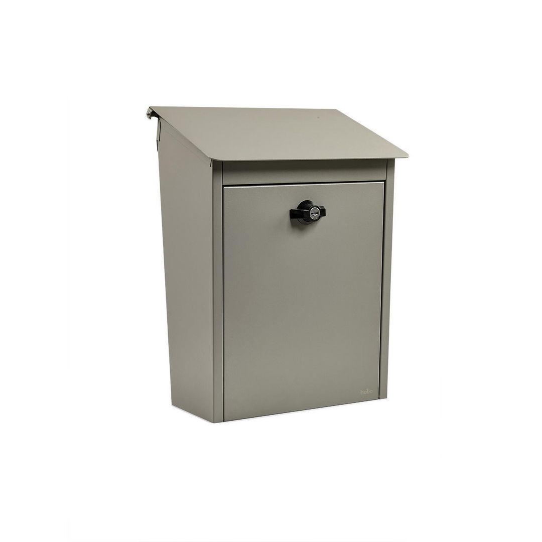 Postkasse HABO grå låsbar produktbilde