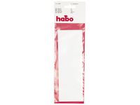 Etikett HABO Tall 0-9 vinyl 13/26mm hvit Image