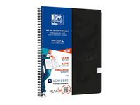 Notatbok OXFORD Touch A4+ 90g rut sort Image