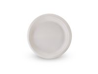 Tallerken bagasse fiber 17cm hvit (50) Image
