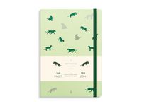 Notatbok BURDE Deluxe B5 green panther Image