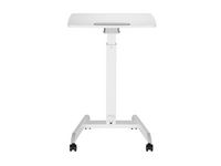 Hev/senk bord KENSON GetUpDesk tilt hvit Image