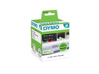 Etikett DYMO adresse 89x36mm (2x260) Image