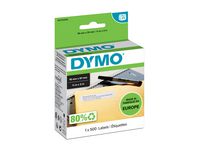 Etikett DYMO flerbruk 19x51mm (500) Image