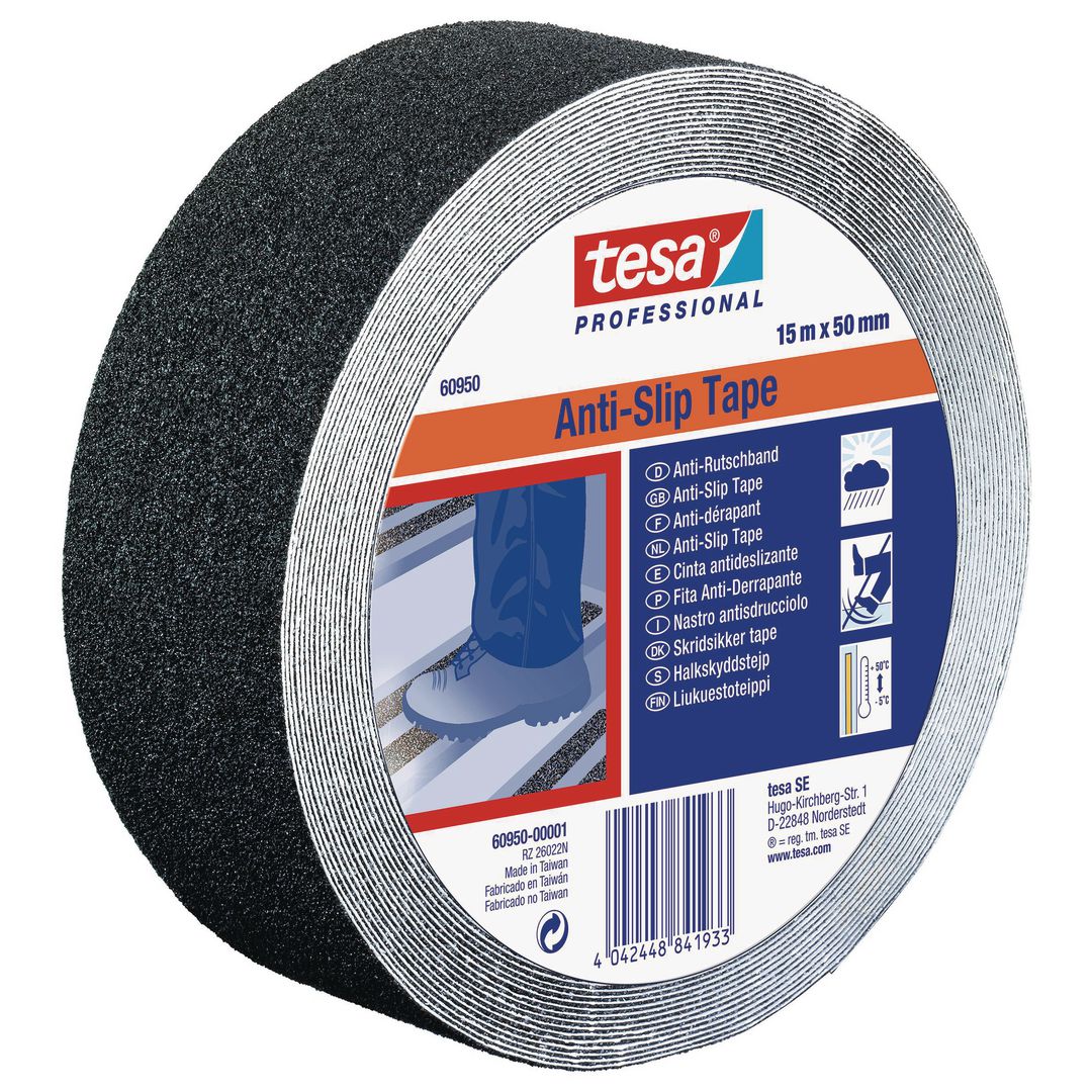 Tape TESA Anti-skli 15Mx25MM sort produktbilde
