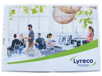 Plastlomme LYRECO A3 liggende 80my (10) Image