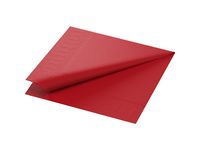 Serviett DUNI 1L 33cm rød (500) Image