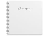 Fotoalbum BURDE 30x30cm Col of life hvit Image