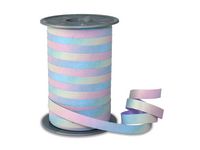 Gavebånd 200mx10mm RAINBOW pastell Image