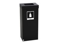 Avfallsbeholder Femunden 65L Plast sort Image