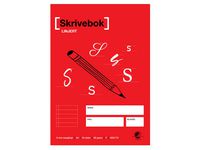 Skrivebok A4 80g 24bl 9mm marglinje Image