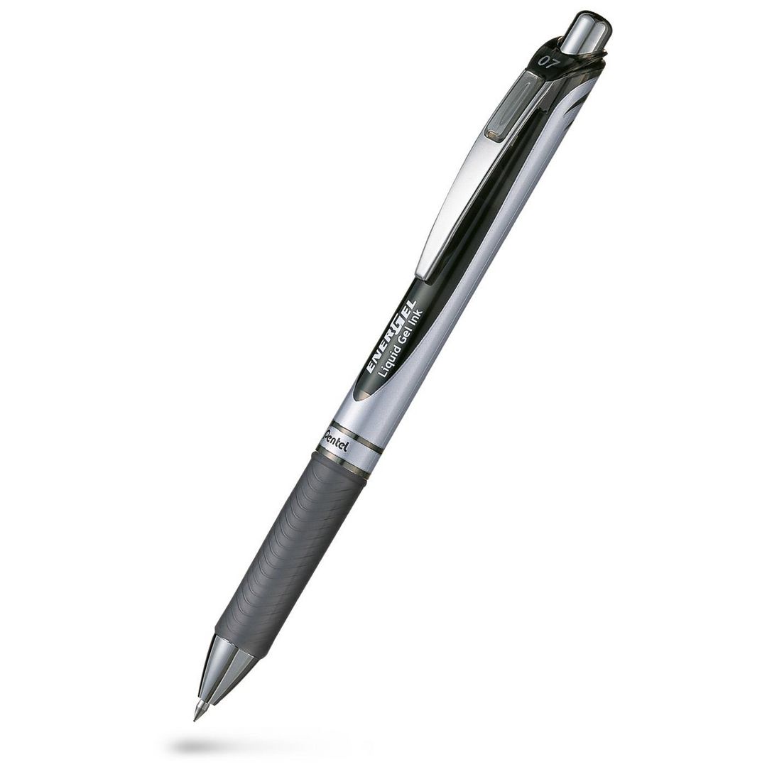 Geleroller PENTEL EnerGel 07 sort produktbilde